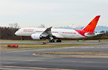 Air India flight returns to New Jersey airport after engine fire